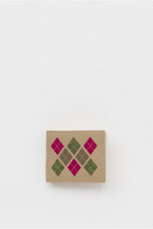 argyle half folded wallet 詳細画像
