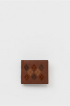 argyle half folded wallet 詳細画像