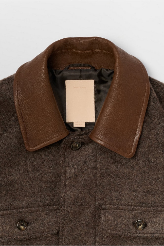 collar jacket 詳細画像 brown 1