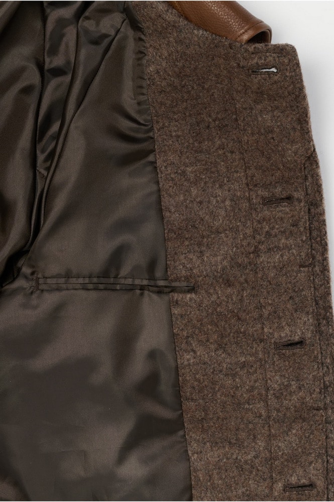 collar jacket 詳細画像 brown 3