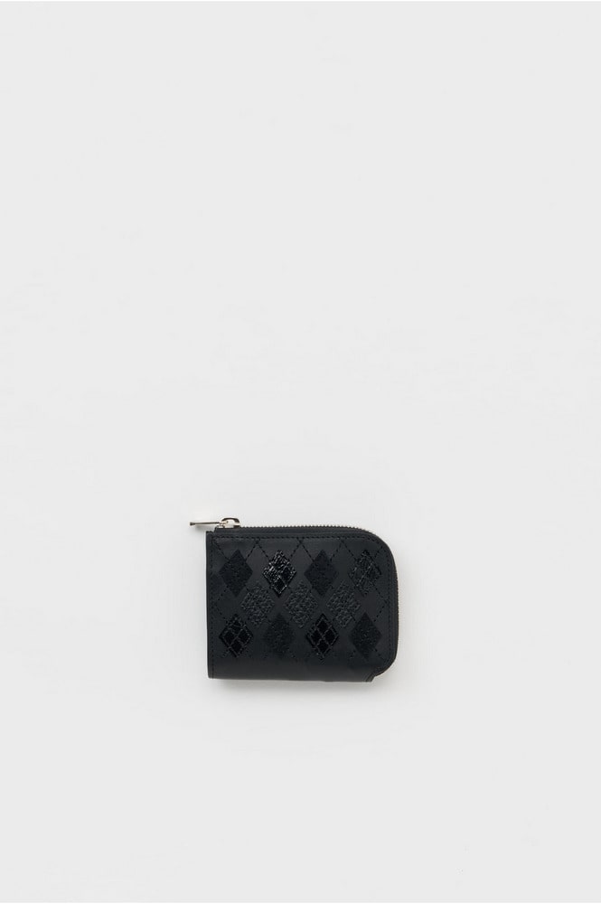 argyle L wallet 詳細画像 argyle black 