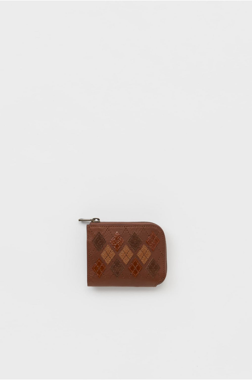 argyle L wallet 詳細画像 argyle brown 1