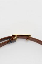 solid buckle belt 詳細画像
