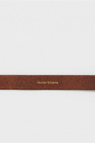 solid buckle belt 詳細画像