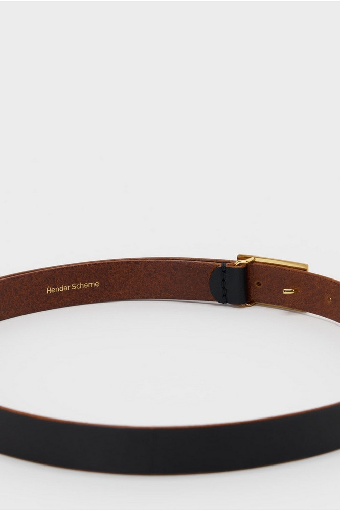 solid buckle belt 詳細画像 dark brown 1
