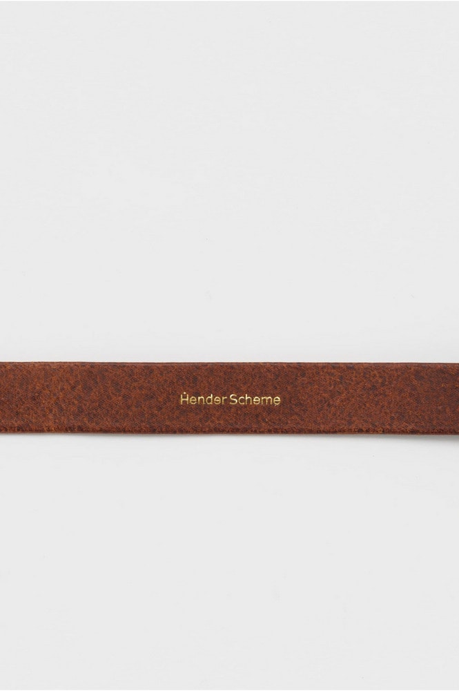 solid buckle belt 詳細画像 dark brown 3