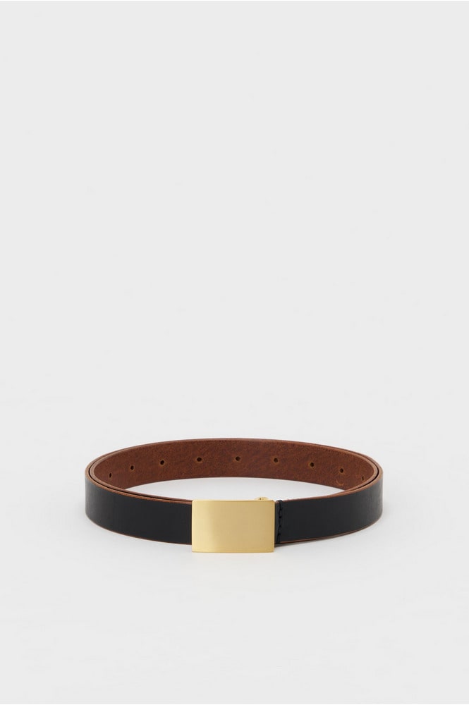 solid buckle belt 詳細画像 black 