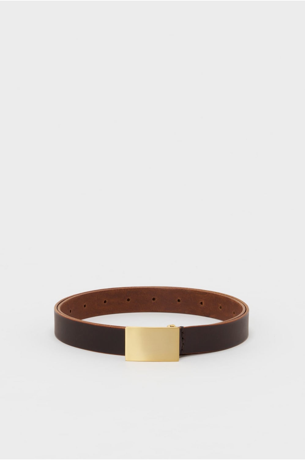 solid buckle belt 詳細画像 dark brown 1