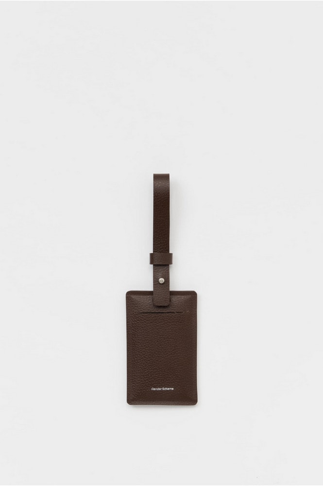 welder luggage tag 詳細画像 dark brown 