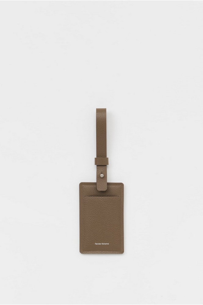 welder luggage tag 詳細画像 taupe 