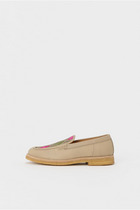 argyle loafer 詳細画像
