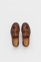 argyle loafer 詳細画像