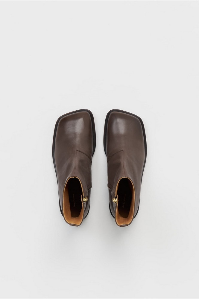 bear foot inside zip boots 詳細画像 dark brown 3