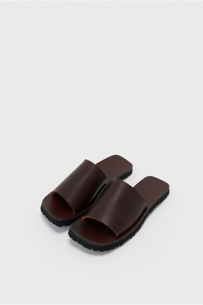house made ///slide 詳細画像 waxed dark brown 