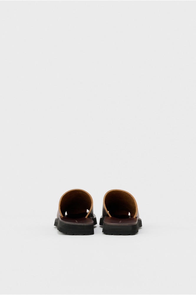 house made ///square mule 詳細画像 waxed dark brown 4